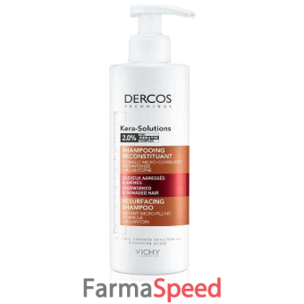 dercos technique kerasol shampoo ristrutturante 250 ml