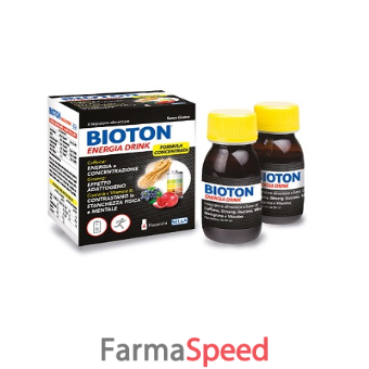 bioton energia drink 4 flaconcini x 50 ml