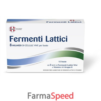 fermenti lattici 12 bustine