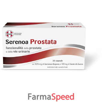 serenoa prostata 20 capsule