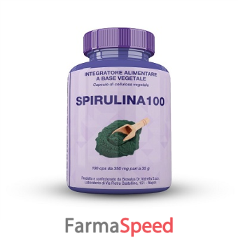 spirulina100 100 capsule 35 grammi