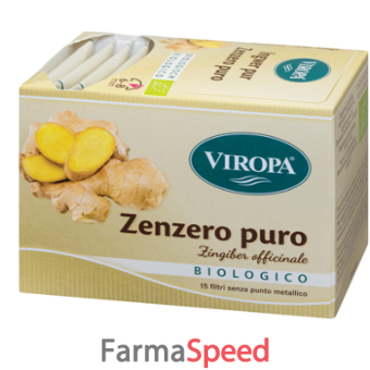 viropa zenzero puro bio 15 bustine