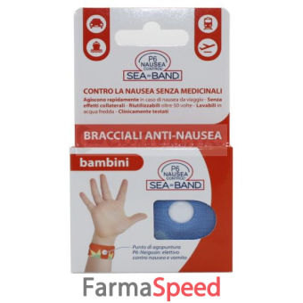 bracciale per nausea per bambini p6 control