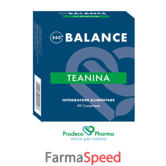 360 balance teanina 30 compresse