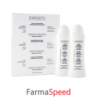 lypozeta anticellulite 200 ml 2 pezzi