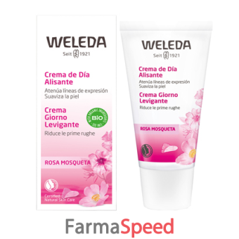 weleda crema giorno levigante rosa 30 ml