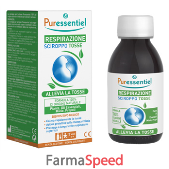 puressentiel sciroppo tosse respirazione dispositivo medico 125 ml