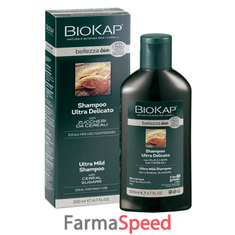 biokap bellezza bio shampoo ultra delicato cosmos 200 ml