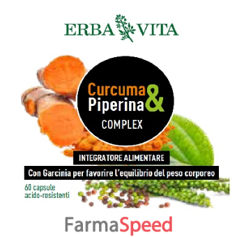 curcuma&piperina complex 60 capsule