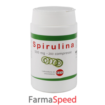 spirulina 500mg 200 compresse