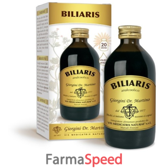 biliaris liquido analcoolico 200 ml