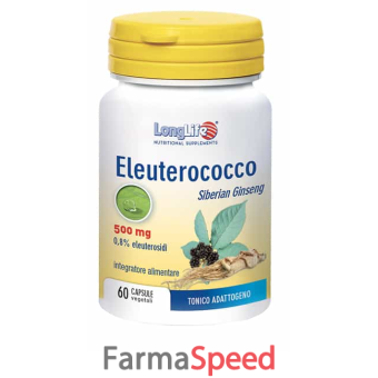 longlife eleuterococco 0,8% 60 capsule 500mg