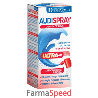 audispray ultra soluzione acquosa + tensioattivi spray 20 ml