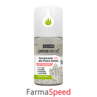 aloevera2 deodorante pietra solida roll on 50 ml