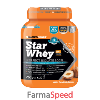 star whey isolate delice hazelnut 750 g