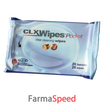 clorexyderm wipes pocket 20 pezzi