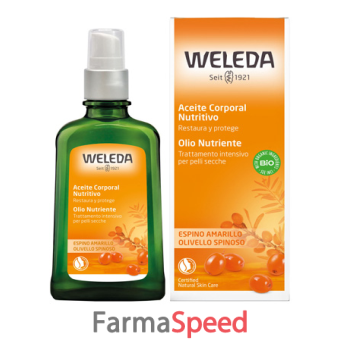 weleda olio nutriente olivello spinoso 100 ml