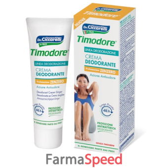 timodore crema deo zenzero 48 ore