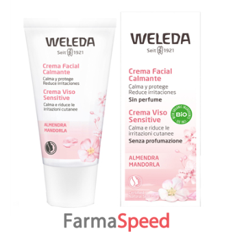 weleda crema viso sensitive mandorla 30 ml