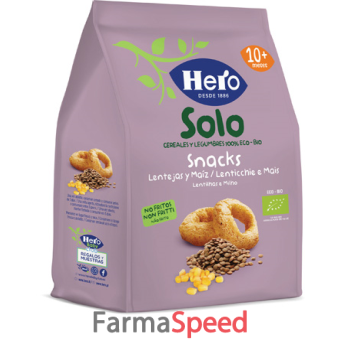 hero solo snack lenticchie mais 100% bio 50 g