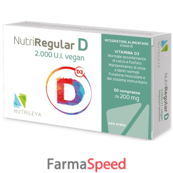 nutriregular d 2000ui vegan 60 compresse