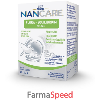 nestle' nancare flora equilibrium 20 bustine