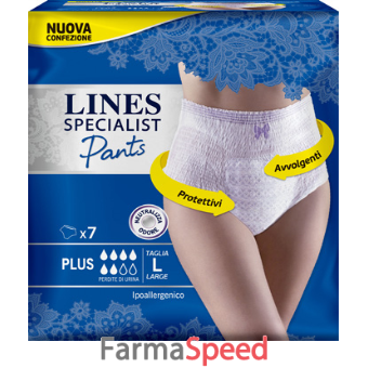 lines specialist pants plus l farma 7 pezzi