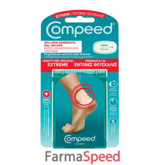 compeed cerotti per vesciche al tallone sport 5 pezzi