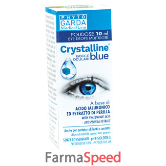 crystalline blue gocce polidose 10 ml