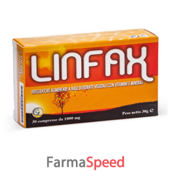 linfax 30 compresse 30 g