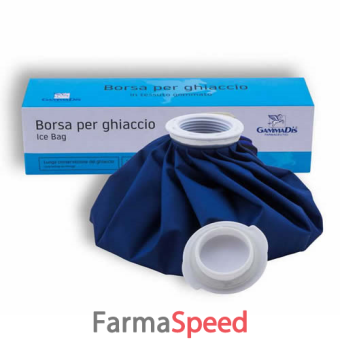 borsa ghiaccio tessuto gommato 25 cm