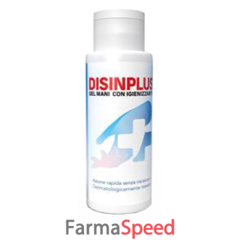 disinplus gel igienizzante mani 100 ml