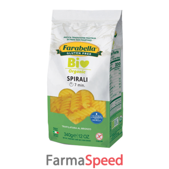 farabella bio spirali mais-riso 340 g