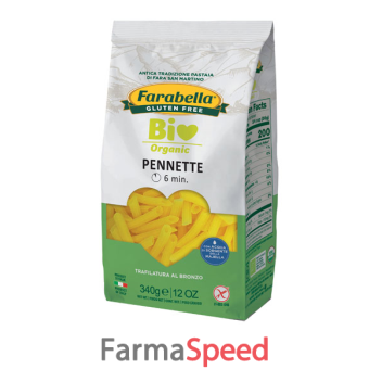 farabella bio pennette mais-riso 340 g