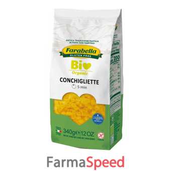 farabella bio conchigliette mais-riso 340 g