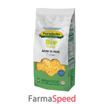 farabella bio acini di pepe mais-riso 340 g