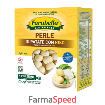 farabella perle patate con riso 250 g