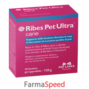 ribes pet ultra cane gel 30 bustine 4 g