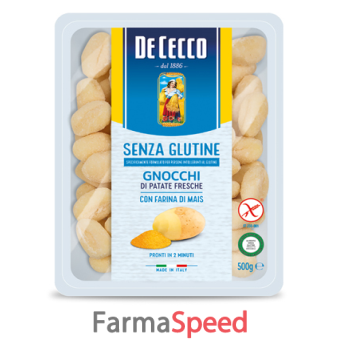 de cecco gnocchi di patate fresche senza glutine 500 g