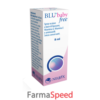 blubaby free collirio soluzione oftalmica spray 8 ml