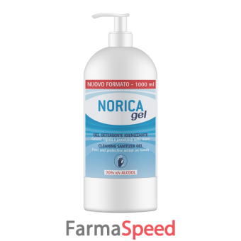 norica gel detergente igienizzante 70% alcool 1000 ml