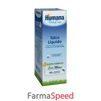 humana baby care talco liquido 100 ml