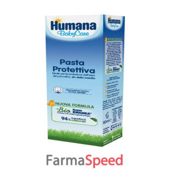 humana baby care pasta protettiva 100 ml