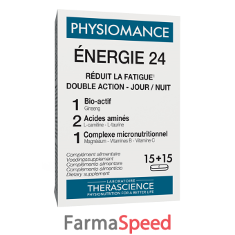 physiomance energie 24 30 compresse