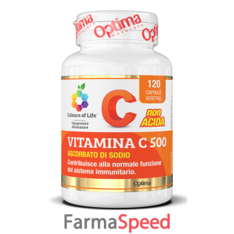 colours of life vitamina c 500 120 capsule vegetali 900 mg