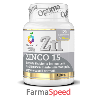 colours of life zinco 15 120 compresse