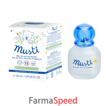 mustela musti acqua profumata 50 ml 