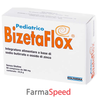 bizetaflox pediatrico 60 compresse