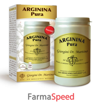 arginina pura polvere solubile 100 g