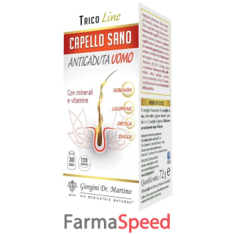 capello sano anticaduta uomo 120 pastiglie